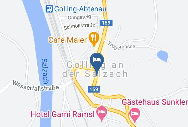 Hallein - Hotel Adler Salzburg Maps