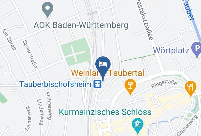 Main Tauber Kreis - Hotel Adlerhof Maps