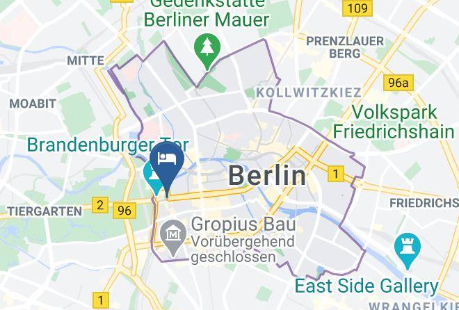Stadt Berlin - Hotel Adlon Kempinski Maps