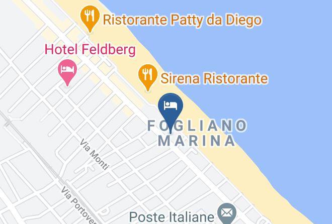 Rimini - Hotel Adlon Maps