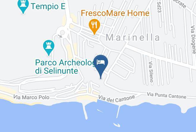 Trapani - Hotel Admeto Maps