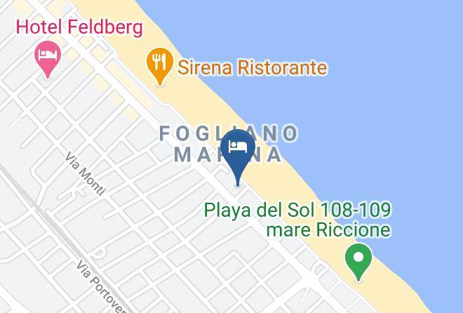Rimini - Hotel Admiral Maps
