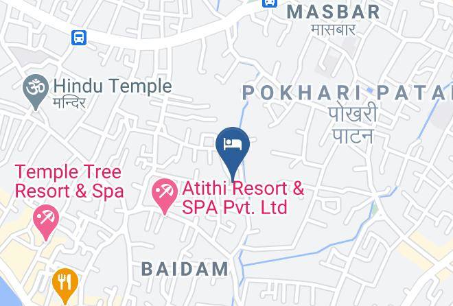 Pokhara - Hotel Admire Pokhara Pvt Ltd Maps