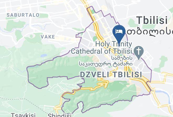 Tbilisi - Hotel Adora Maps