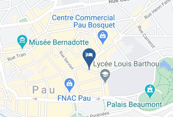 Pyrenees Atlantiques - Hotel Adour Maps
