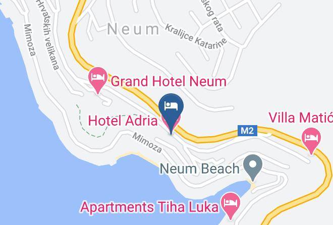 Hotel Adria Map