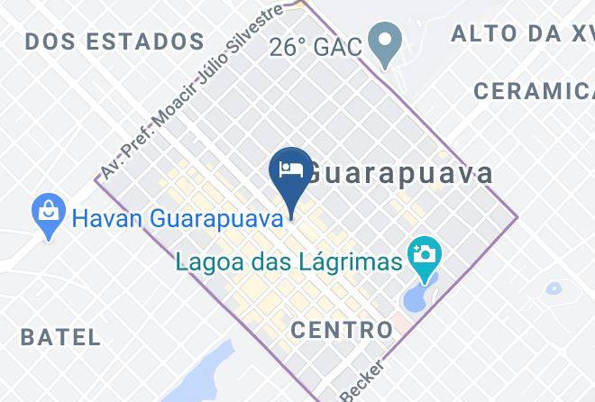 Guarapuava - Hotel Adria Premium Maps