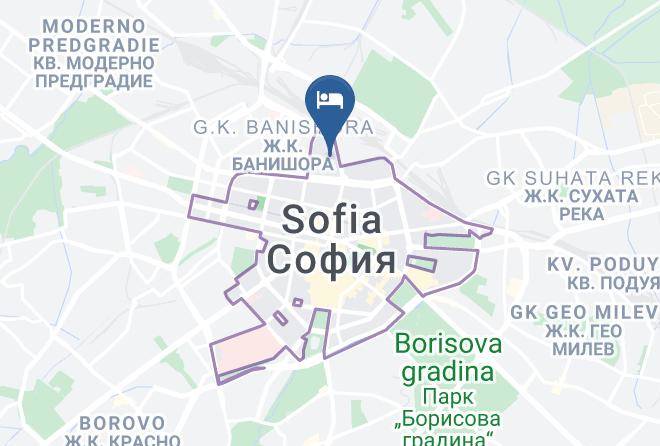 Sofia - Hotel Adria Maps