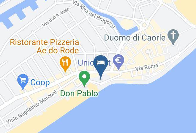 Hotel Adria Sul Mare Map