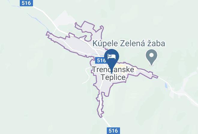 Trencin - Hotel Adria Maps