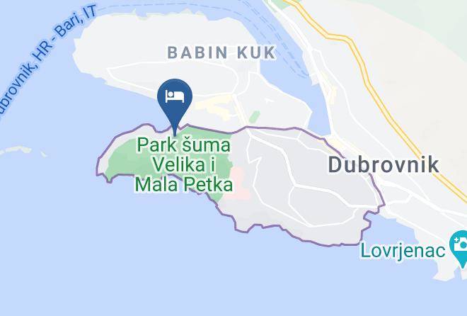 Dubrovnik - Hotel Adriatic Maps