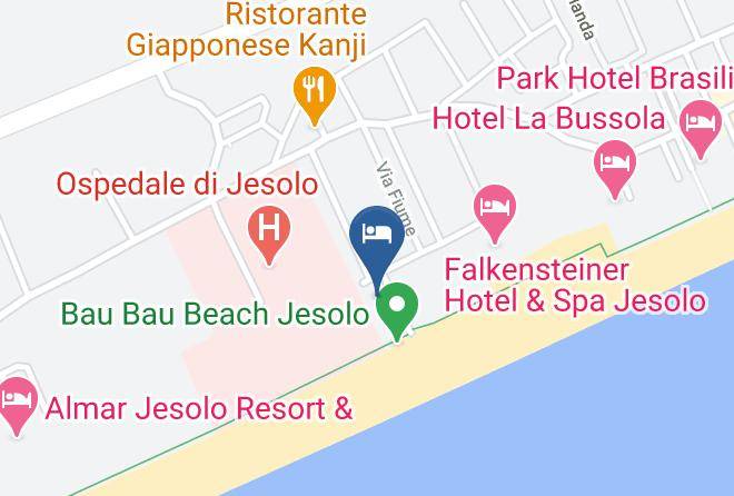 Hotel Adriatic Palace Map