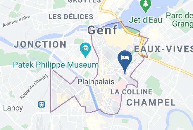 Geneva - Hotel Adriatica Maps