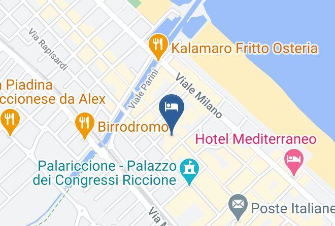 Rimini - Hotel Adriatica Maps