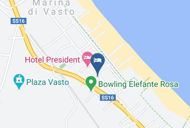 Chieti - Hotel Adriatico Maps