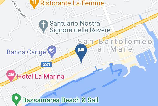 Imperia - Hotel Adrimer Maps