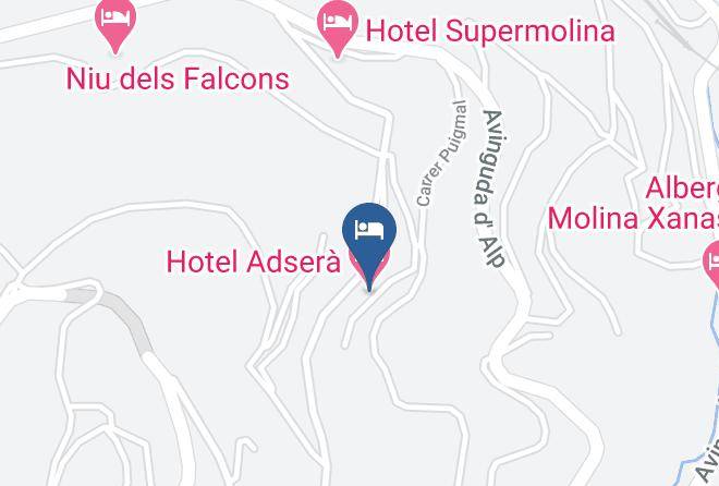 Hotel Adsera Map