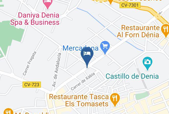 Alicante - Hotel Adsubia Maps