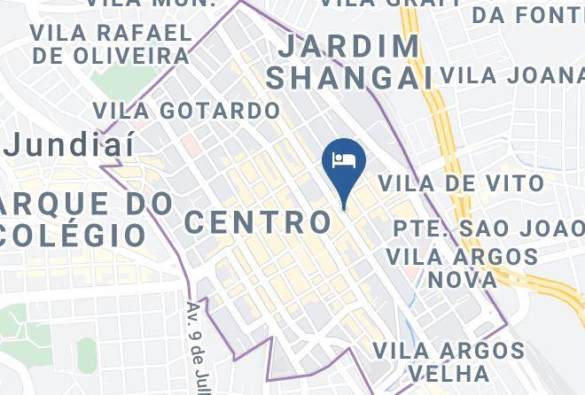 Jundiai - Hotel Advance Jundiai Maps