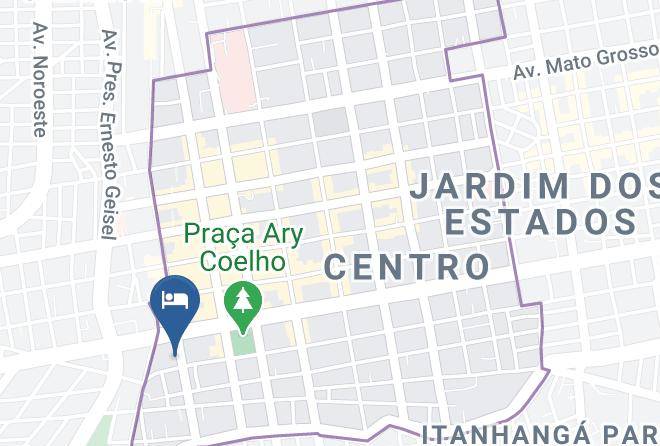 Campo Grande - Hotel Advanced Maps