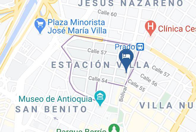 Medellin - Hotel Adventum Maps