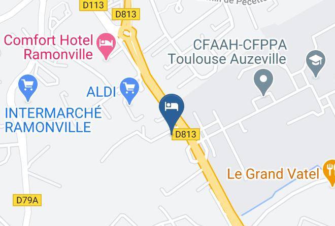 Haute Garonne - Hotel Aer Maps