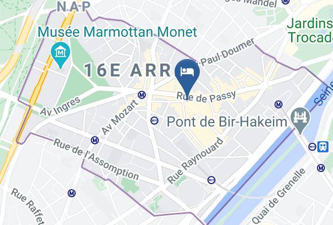 Paris - Hotel Aero Maps