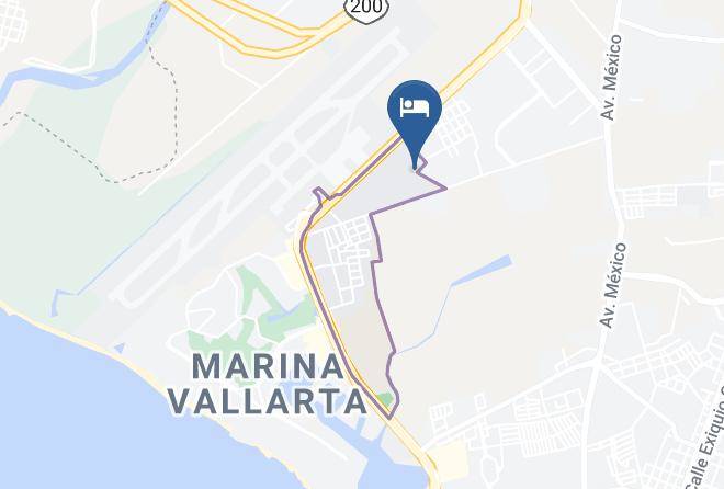 Puerto Vallarta - Hotel Aero Maps