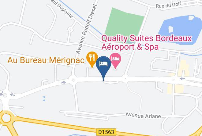 Gironde - Hotel Aerogril Maps
