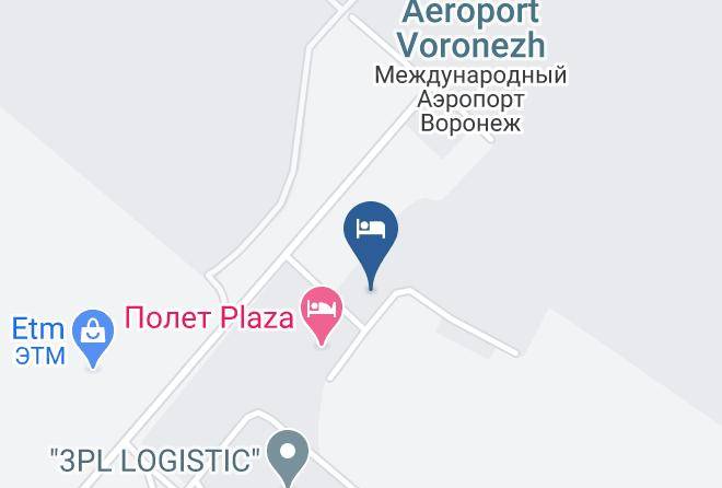Hotel Aeroport Plaza Map