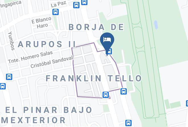 Distrito Metropolitano De Quito - Hotel Aeropuerto Maps