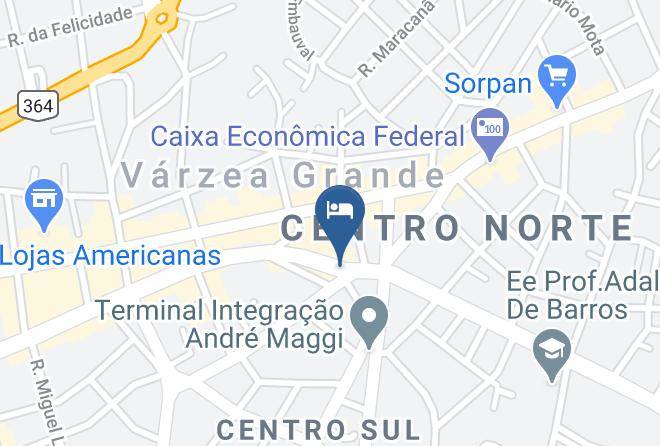 Varzea Grande - Hotel Aerovip Maps
