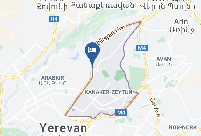 Yerevan - Hotel Afina Maps