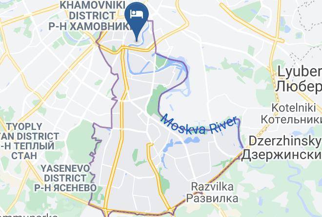 Moscow - Hotel Afisha On Danilovskaya Naberezhnaya 6 Maps