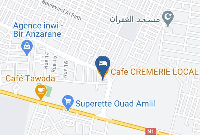 Guelmim Es Semara - Hotel Afra Maps