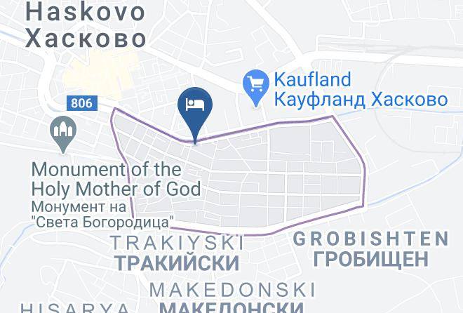 Haskovo - Hotel Africa Maps
