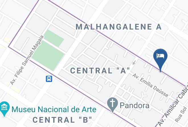 Maputo - Hotel Africa Maputo Business Maps