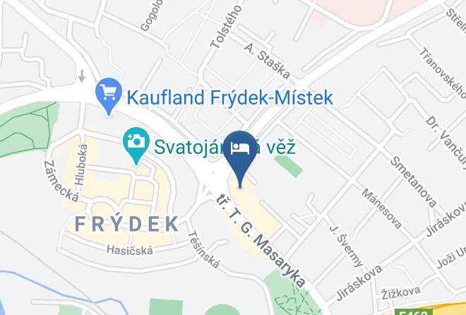 Frydek Mistek - Hotel Afrika Frydek Mistek Maps