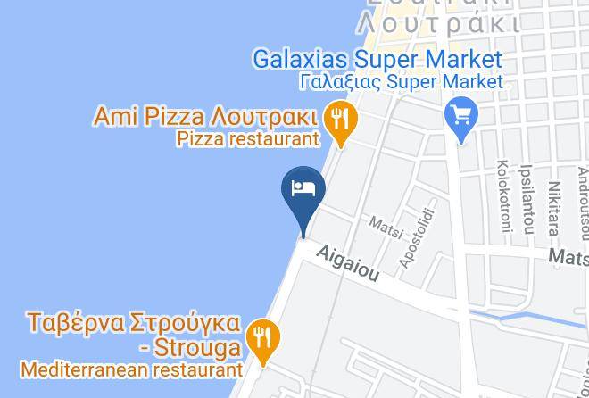 Korinthia - Hotel Afroditi Maps