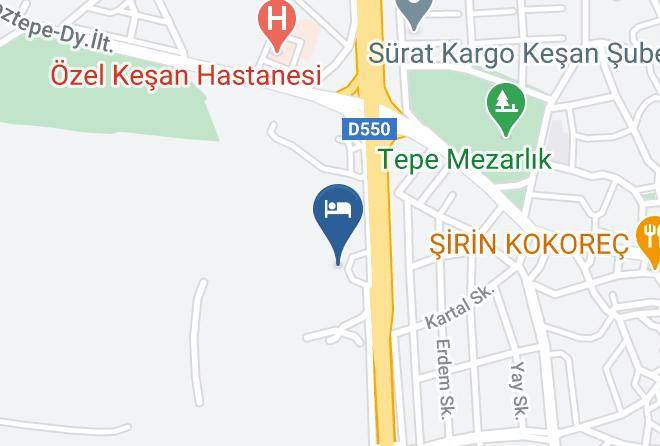 Kesan - Hotel Agadayi Tesisleri Maps