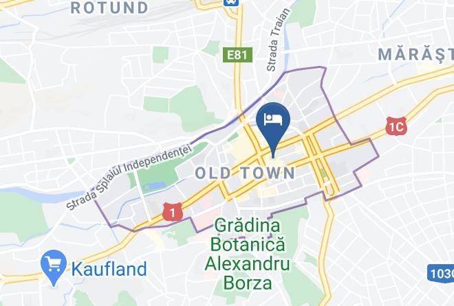 Cluj Napoca - Hotel Agape Maps