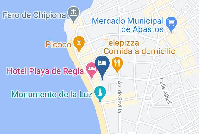 Cadiz - Hotel Agaro Chipiona Maps