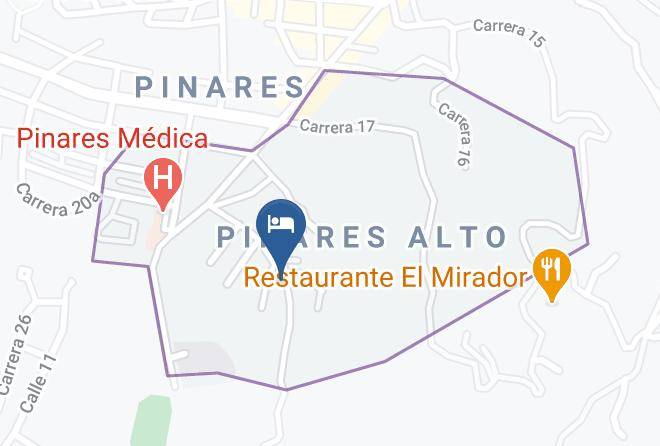 Pereira - Hotel Agata Lh Pinares Alto Pereira Maps