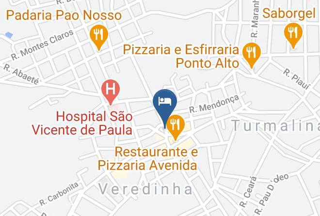 Turmalina - Hotel Agatha & Onix Maps