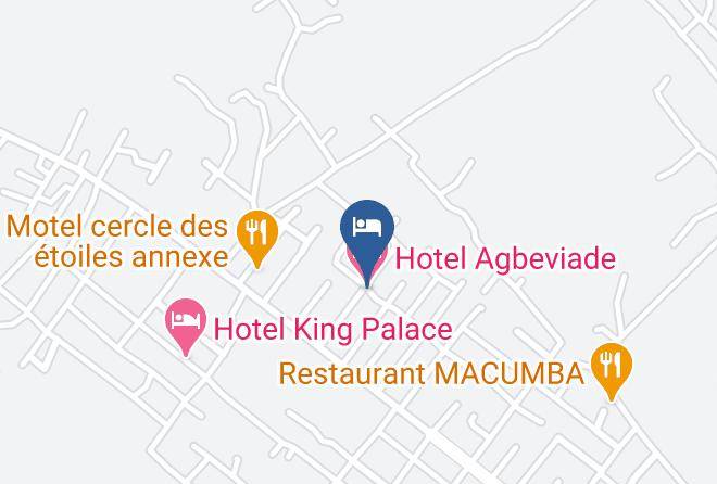 Kloto - Hotel Agbeviade Maps
