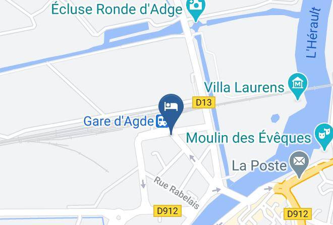 Herault - Hotel Agde L'avenue Maps
