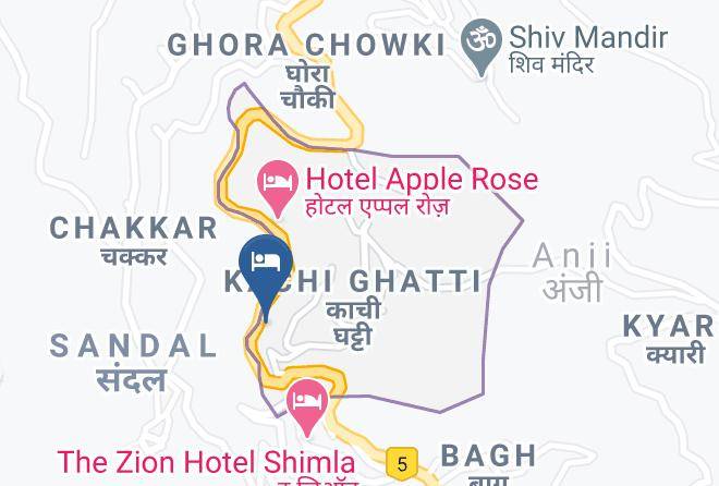 Shimla - Hotel Aggarwal Regency Maps