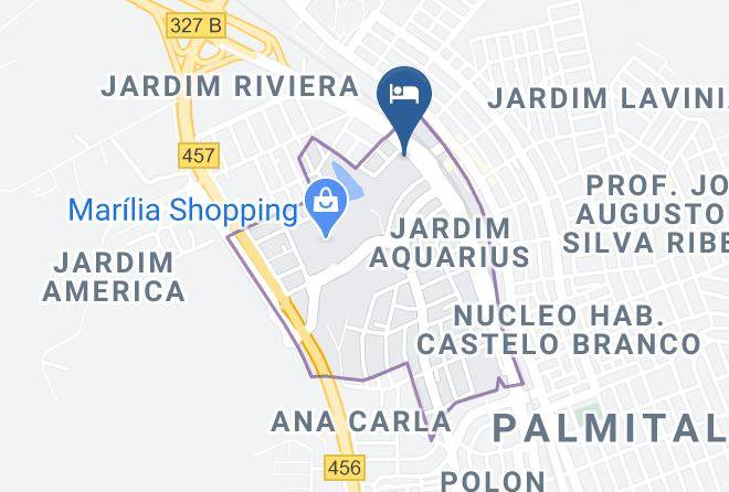 Marilia - Hotel Agisol Marilia Maps