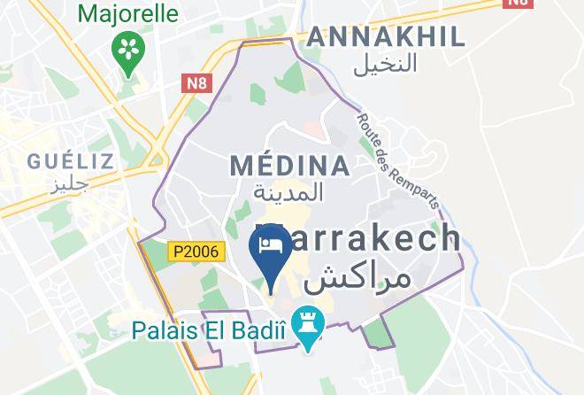 Marrakesh - Hotel Agnaoue Maps