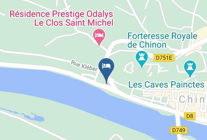 Indre Et Loire - Hotel Agnes Sorel Maps